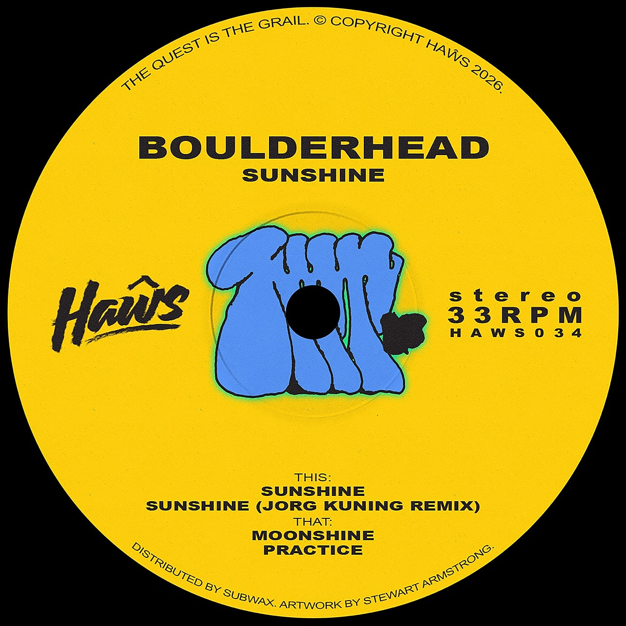 Boulderhead - Sunshine | Haŵs (HAWS034)