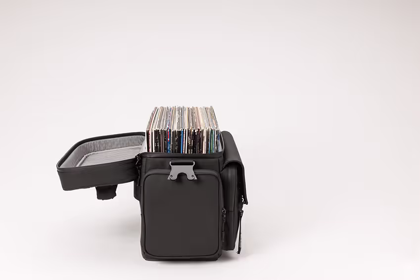 Solid Blaze Vinyl Bag