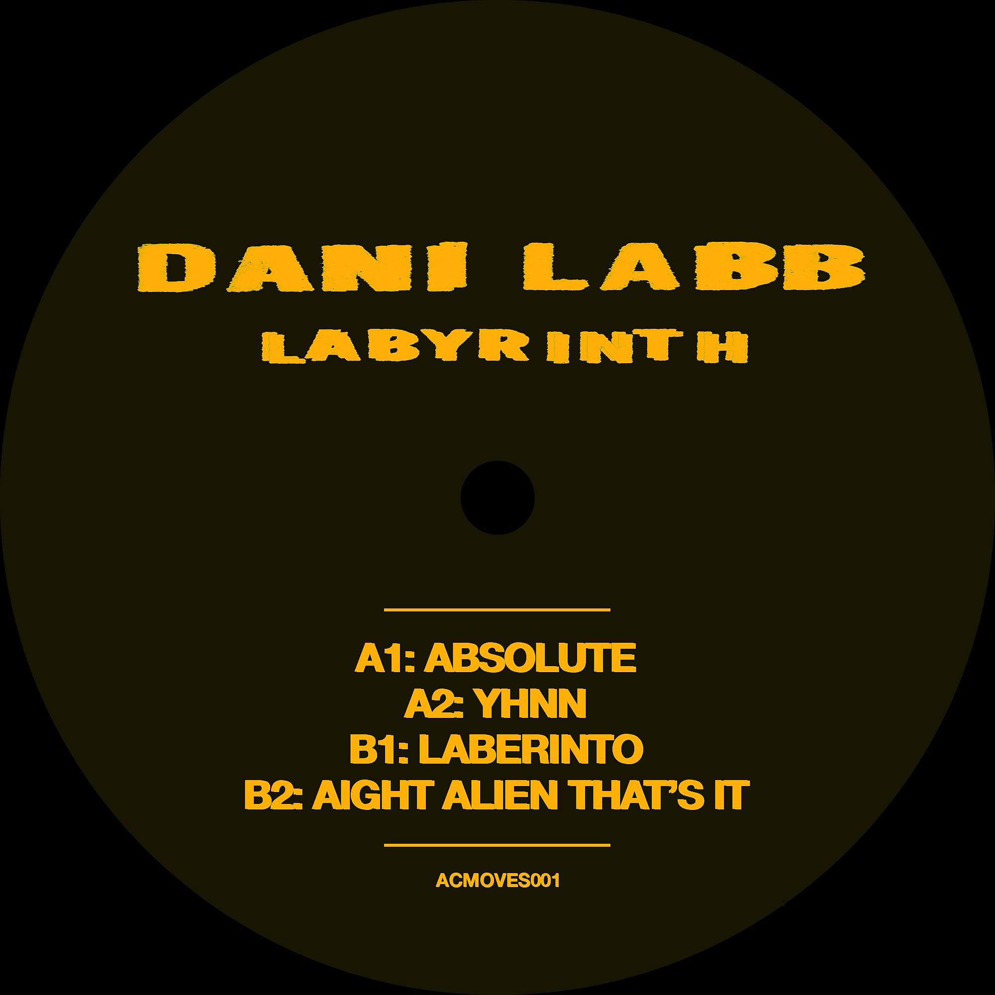 Dani Labb - Labyrinth | Acrylic Moves (ACMOVES001)