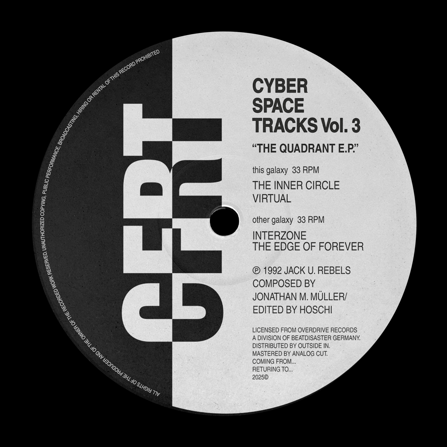 Cyber Space Tracks Vol. 3 - The Quadrant EP