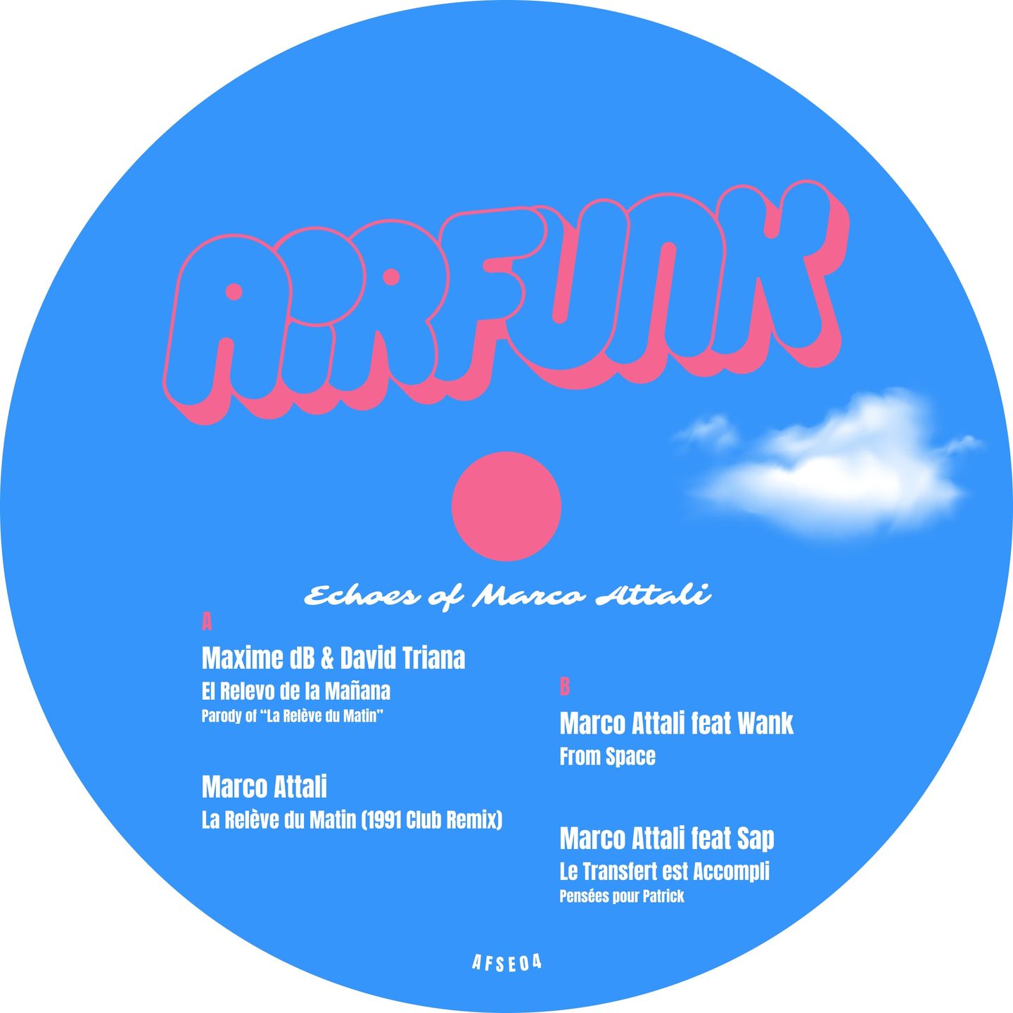 Various - Echoes of Marco Attali | AirFunk (AFSE04)