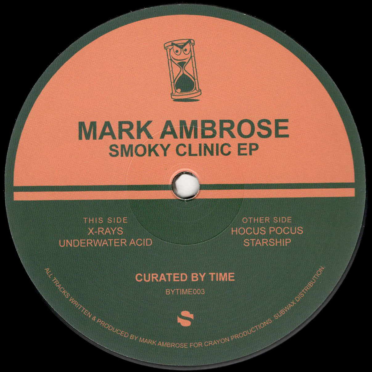 Mark Ambrose - Smoky Clinic EP (2026 REPRESS) | Curated By Time (BYTIME003)