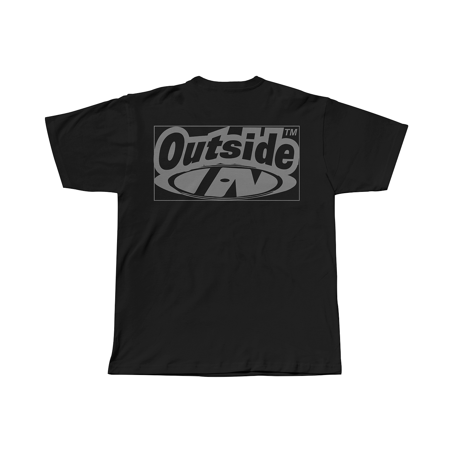 OutsideIn - BLACK & GREY TEE