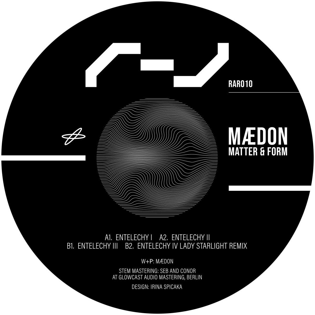 Maedon - Matter & Form | Rant & Rave Records (RAR010) - main