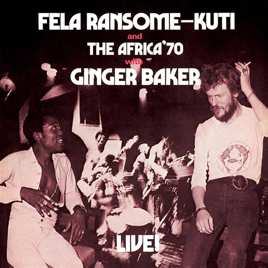 Fela Kuti And Africa 70 With Ginger Baker - Live! | Knitting Factory Records (KFR2003-1)