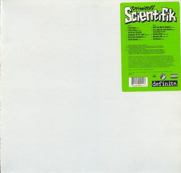 Scientifik - Criminal | Definite (59001-1)