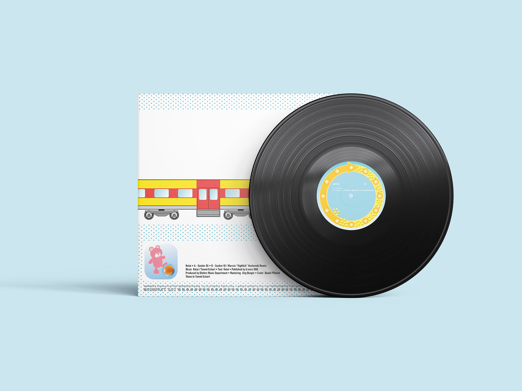 Kotai - Sucker DJ | Kompakt (KOM507) - 3 Kotai - Sucker DJ | Kompakt (KOM507) - 3
