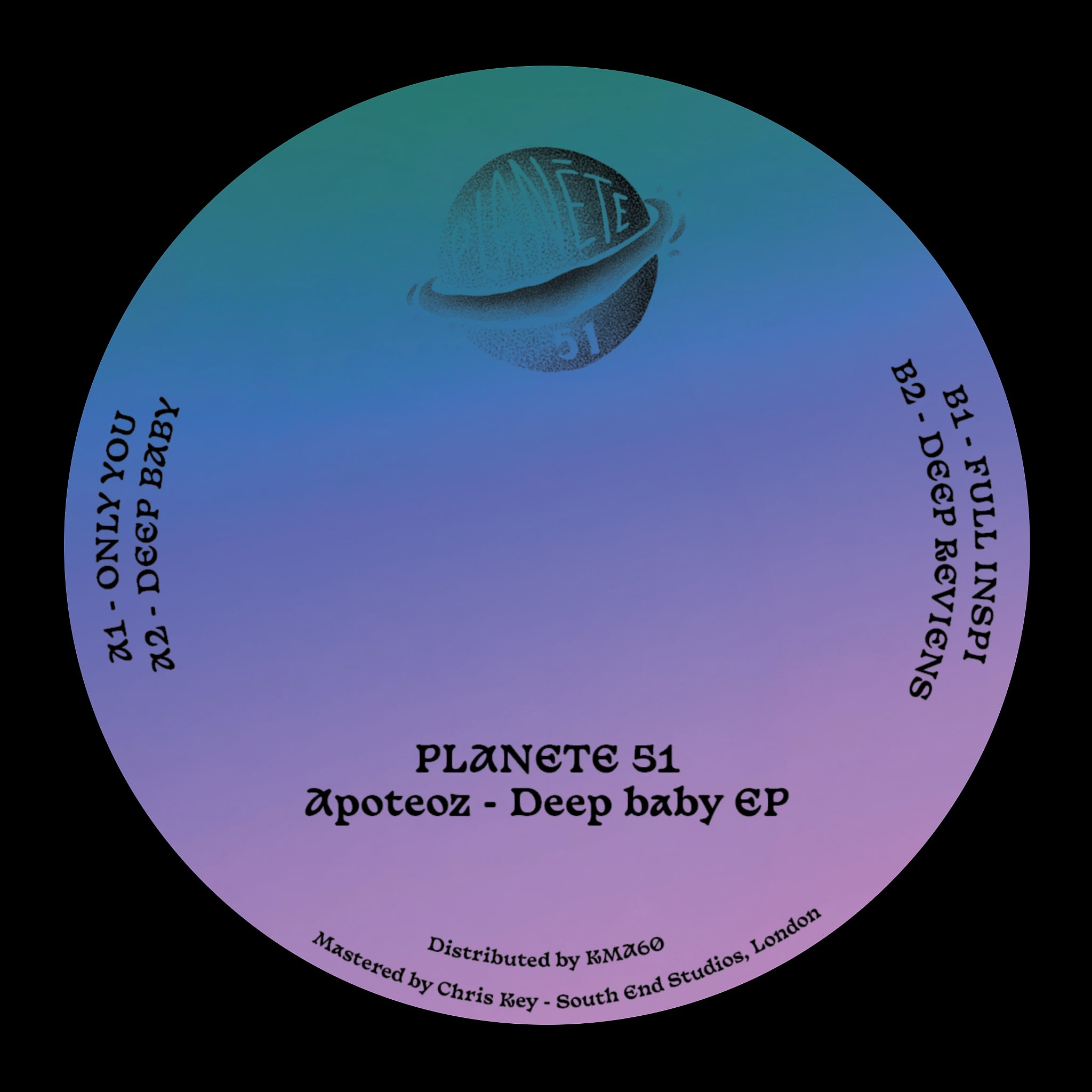 Apoteoz - Deep Baby EP | Planete 51 (PLT006)