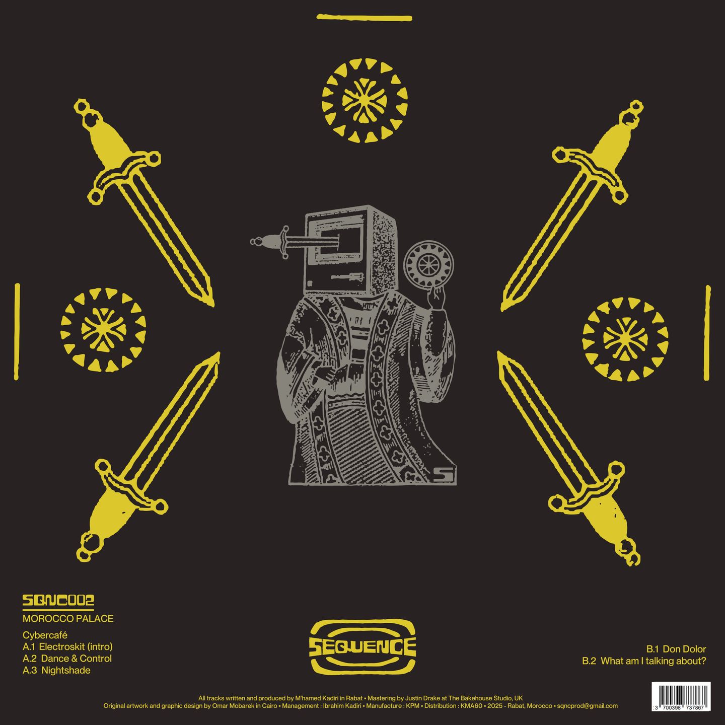Cybercafé - Morocco Palace | Sequence Records (SQNC002) - 2
