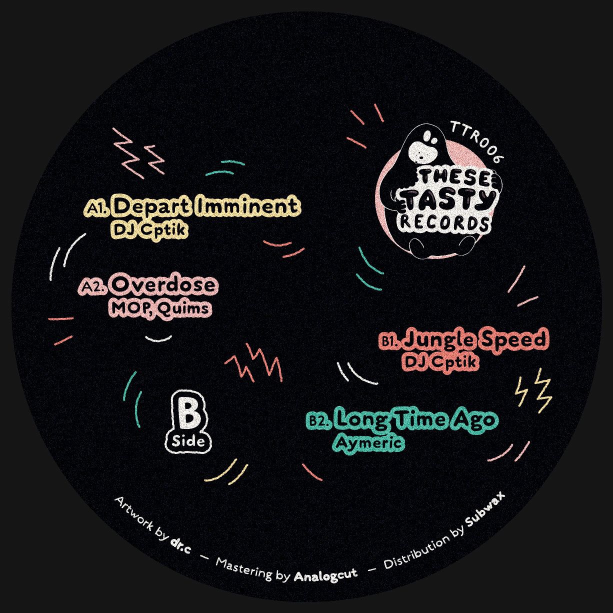 Various - Primitive Velocity EP | These Tasty Records (TTR006) - main