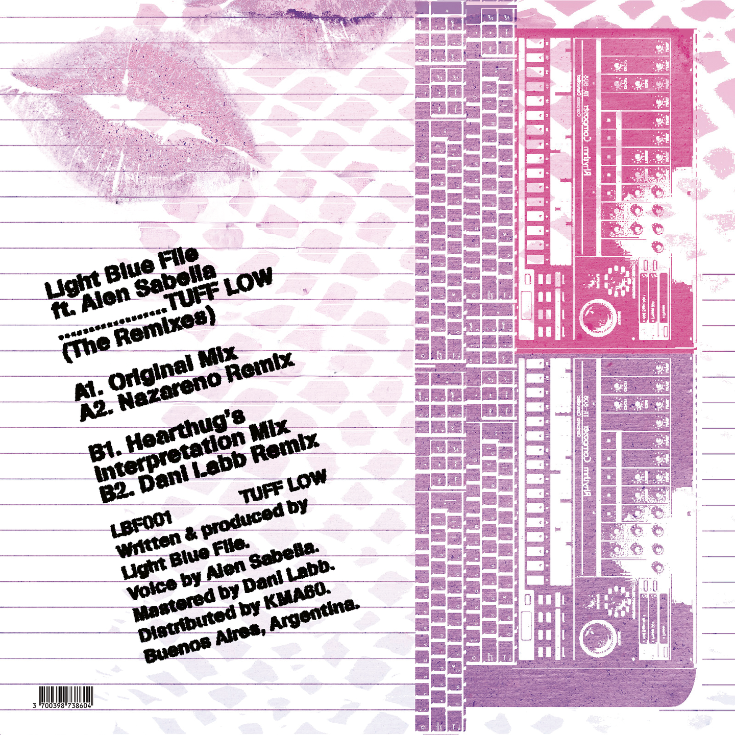 Light Blue File & Alen Sabella - TuffLow (Remix EP) | Light Blue File Records (LBF001) - 2 Light Blue File & Alen Sabella - TuffLow (Remix EP) | Light Blue File Records (LBF001) - 2