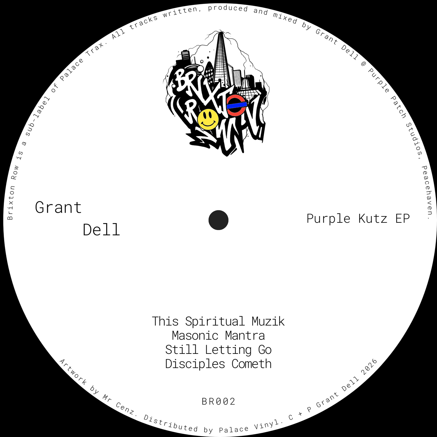 Grant Dell - Purple Kutz EP | Brixton Row (BR002) - main