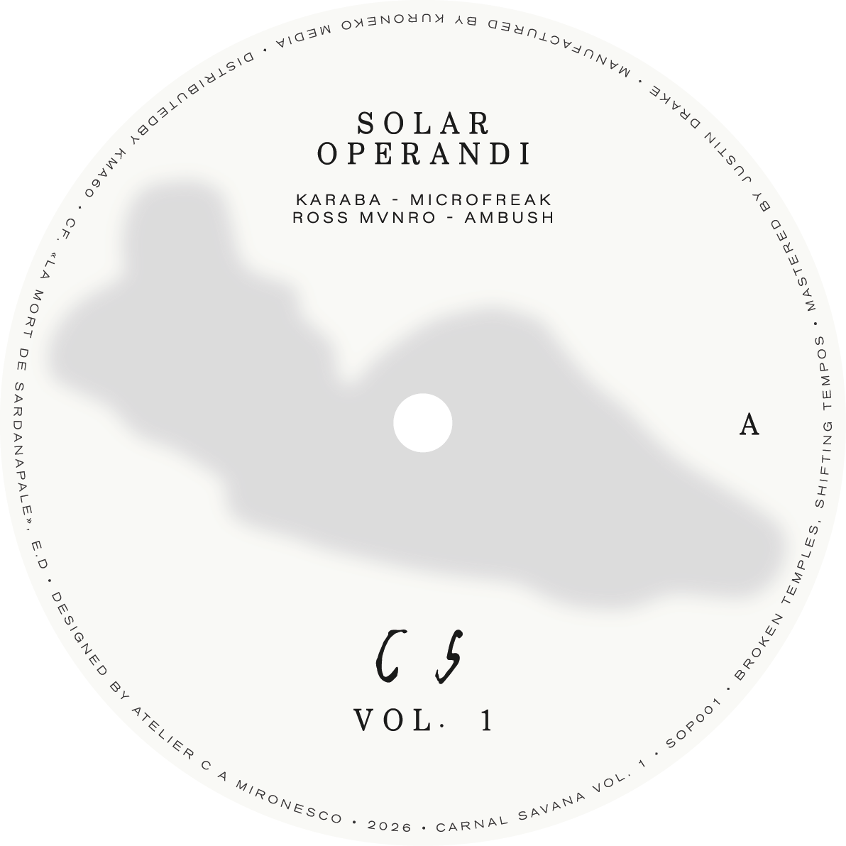 Various - Carnal Savana vol. 1 | Solar Operandi (SOP001)