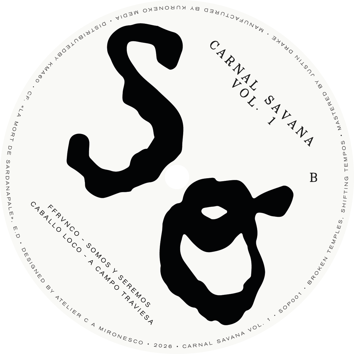 Various - Carnal Savana vol. 1 | Solar Operandi (SOP001) - 2