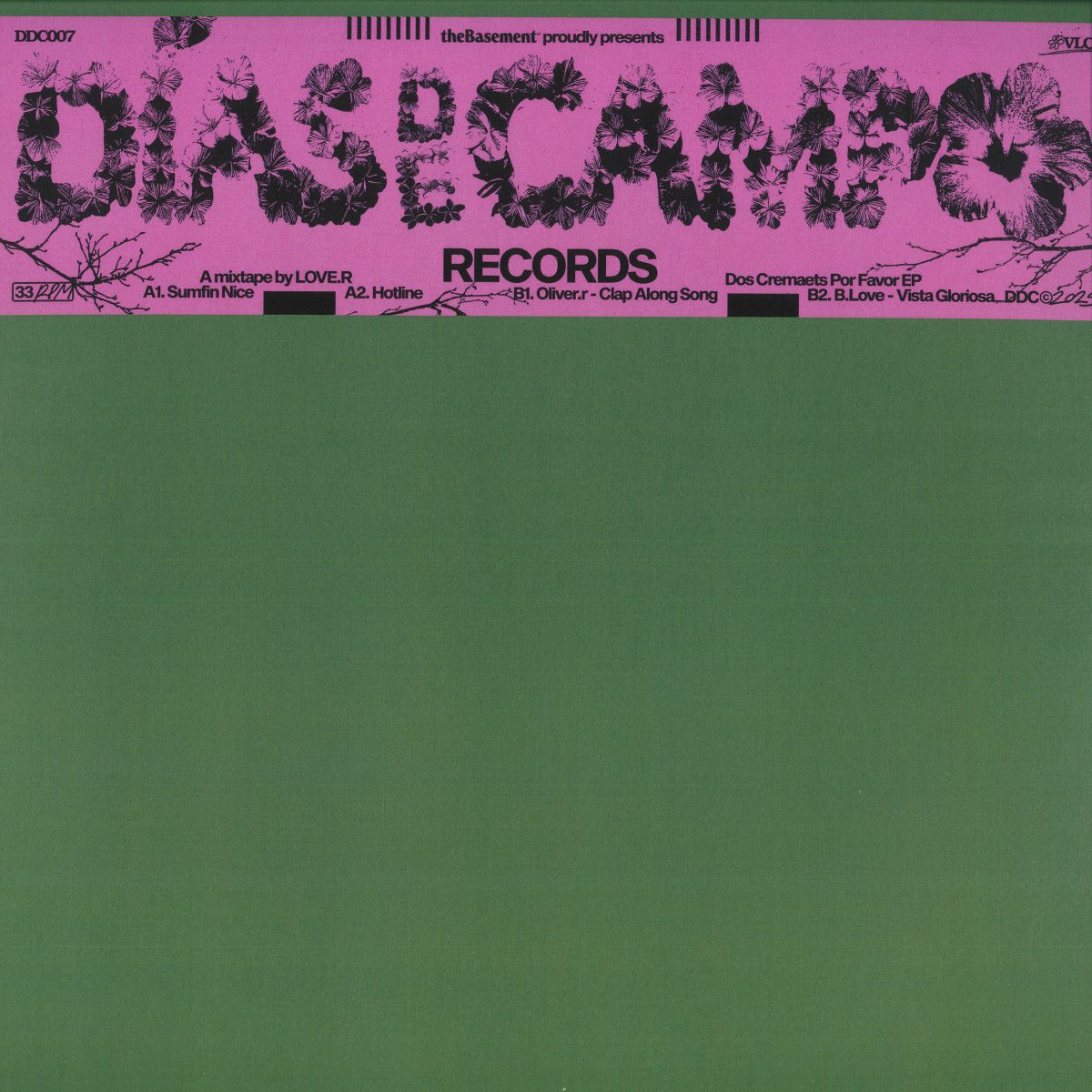 LOVE.R - Dos Cremaets Por Favor EP | Dias De Campo Records (DDC007) - main