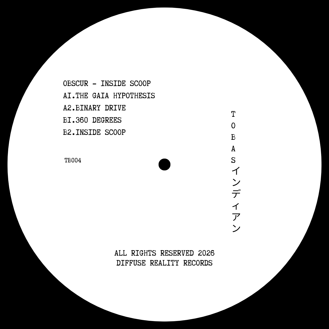Obscur - Inside Scoop | Diffuse Reality (TB004)