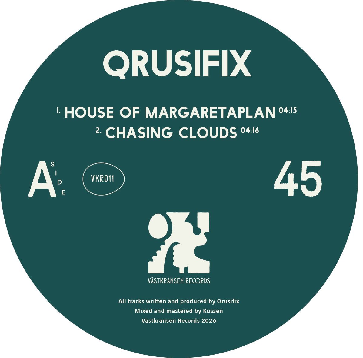 Qrusifix - Chasing Clouds EP | Västkransen Records (VKR011)