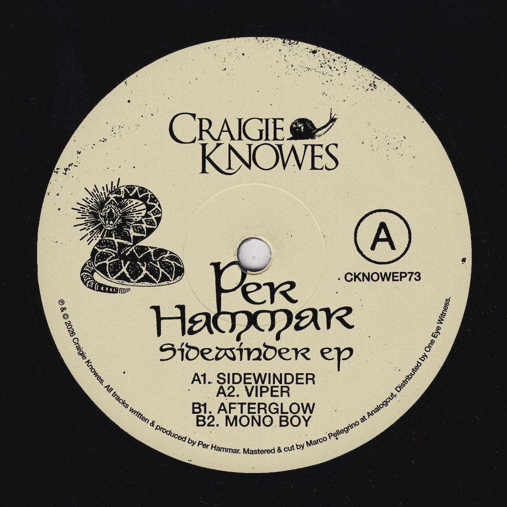 Per Hammar - Sidewinder EP | Craigie Knowes (CKNOWEP73)