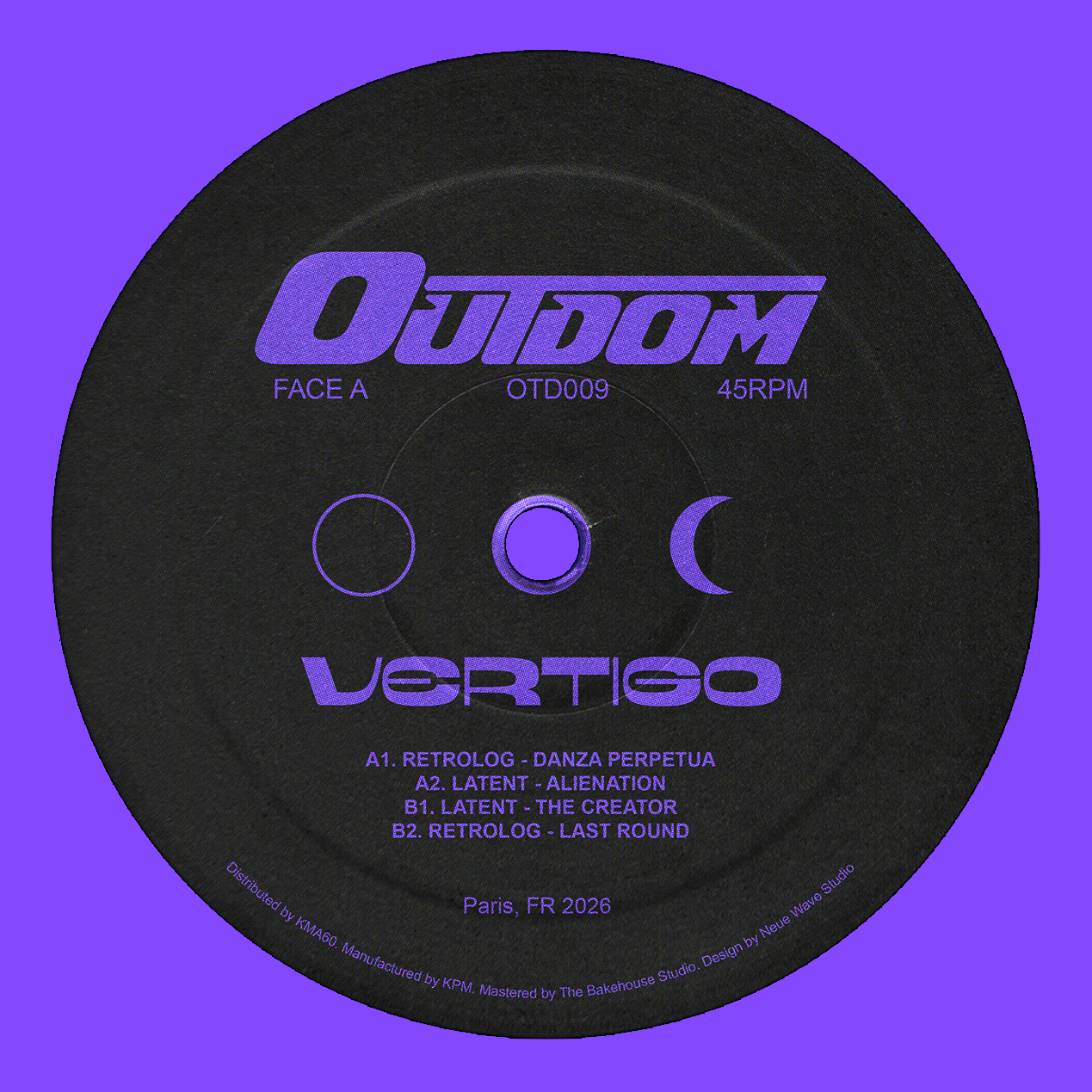 Latent  &  Retrolog - Vertigo | Outdom Records (OTD009)