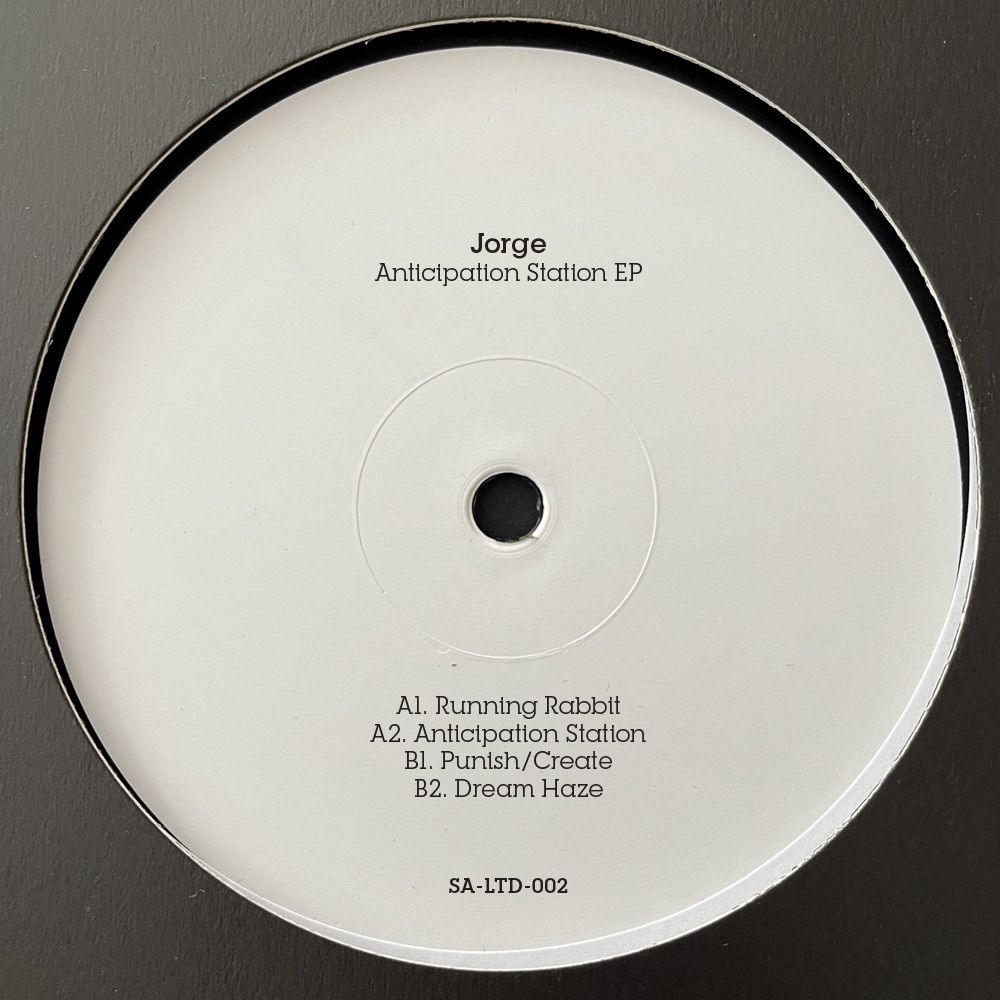 Jorge - Anticipation Station EP | Sol Asylum Limited (SA-LTD-002) Jorge - Anticipation Station EP | Sol Asylum Limited (SA-LTD-002)
