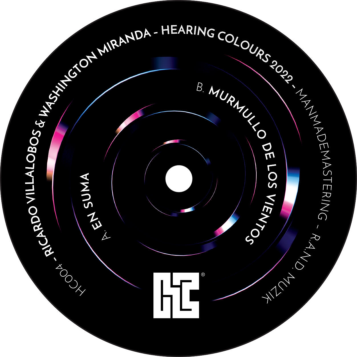 Ricardo Villalobos & Washington Miranda - De Cada Uno EP (2026 REPRESS) | Hearing Colours (HC004) Ricardo Villalobos & Washington Miranda - De Cada Uno EP (2026 REPRESS) | Hearing Colours (HC004)