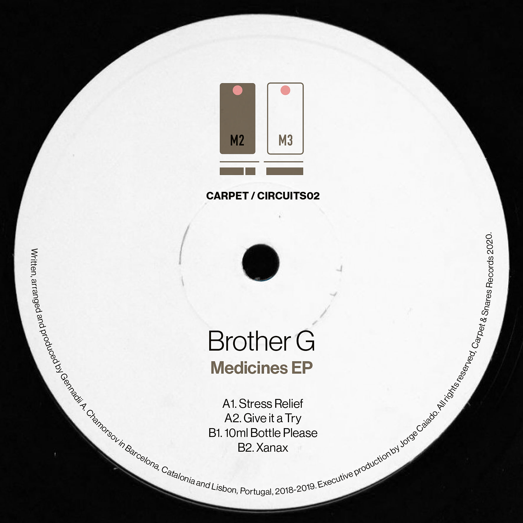 Brother G - Medicines EP (Repress) | Carpet & Snares Records (CARPET/CIRCUITS02)