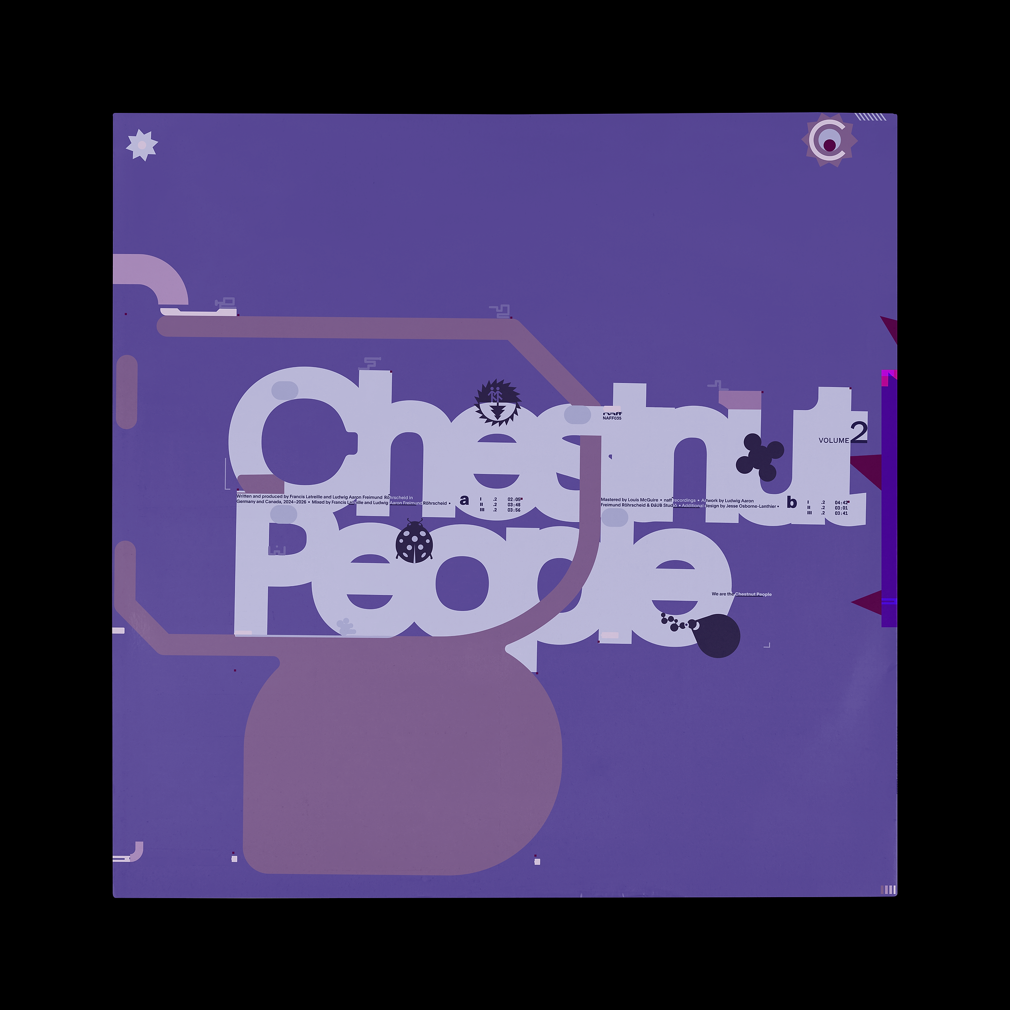 Chestnut People  &  Priori  &  Ludwig A.F. - Chestnut People Volume 2 | NAFF (NAFF035) - 2