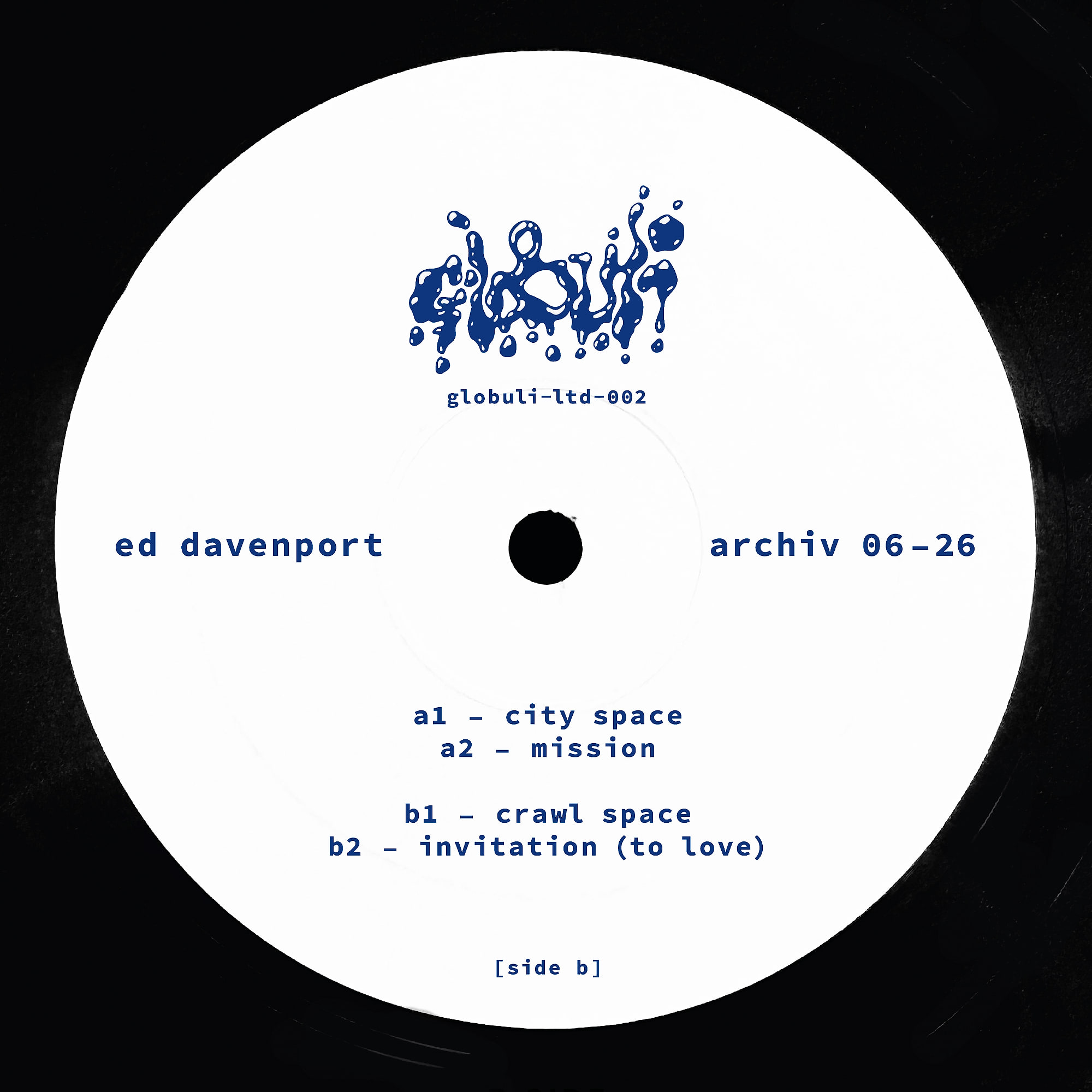Ed Davenport - Archiv: 06-26 | GLOBULI LTD (GLOBULI-LTD-002)