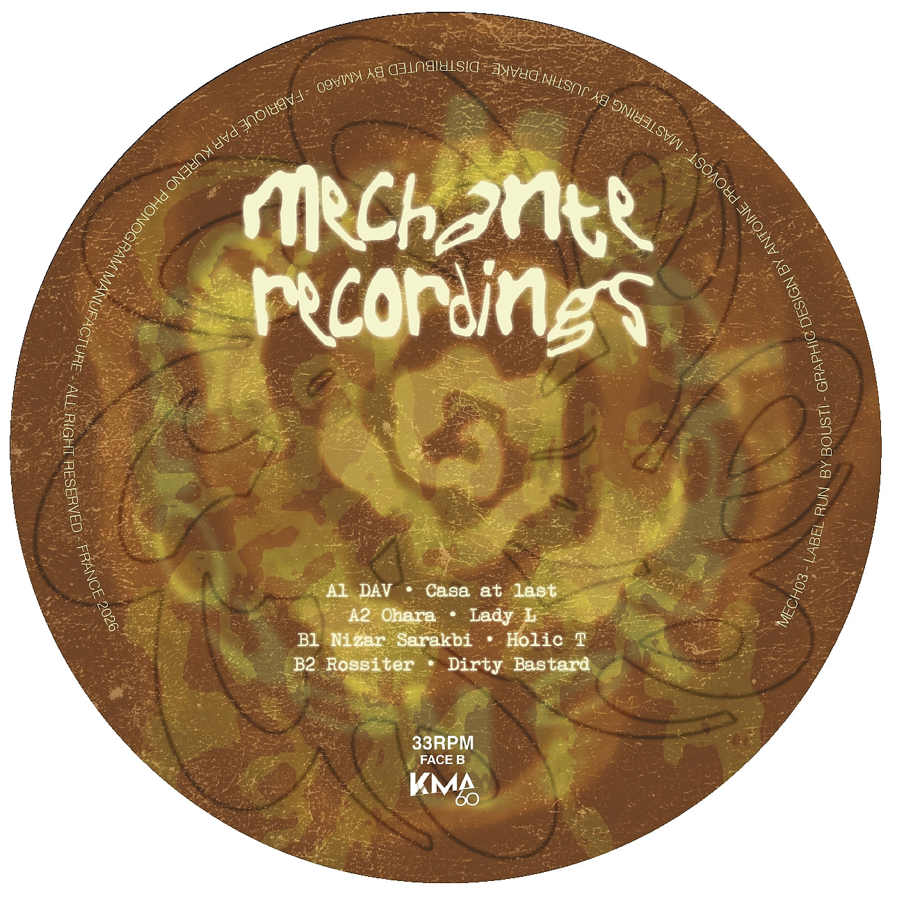 Various - MECH03 | Méchante Recordings (MECH03) - 2