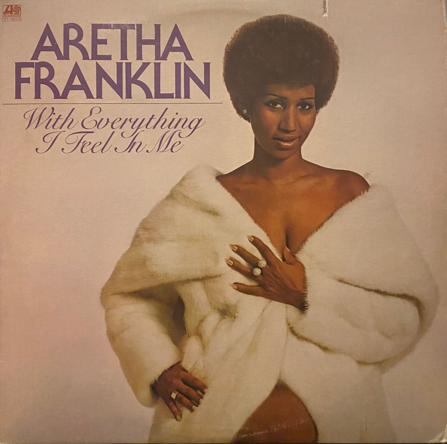 Aretha Franklin - With Everything I Feel In Me | Atlantic (SD 18116)