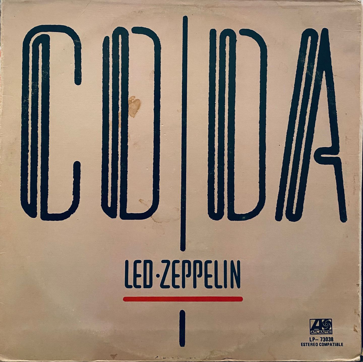 Led Zeppelin - Coda | Atlantic (LP-73038)