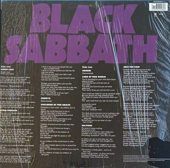 Black Sabbath - Master Of Reality | Sanctuary (BMGRM055LP) - 2 Black Sabbath - Master Of Reality | Sanctuary (BMGRM055LP) - 2
