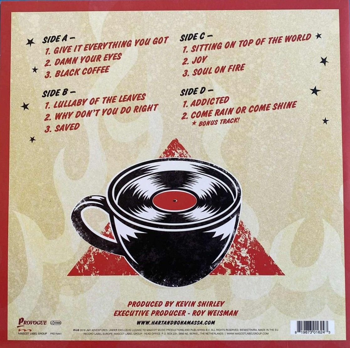 Beth Hart & Joe Bonamassa - Black Coffee | Provogue (PRD75441) - 2