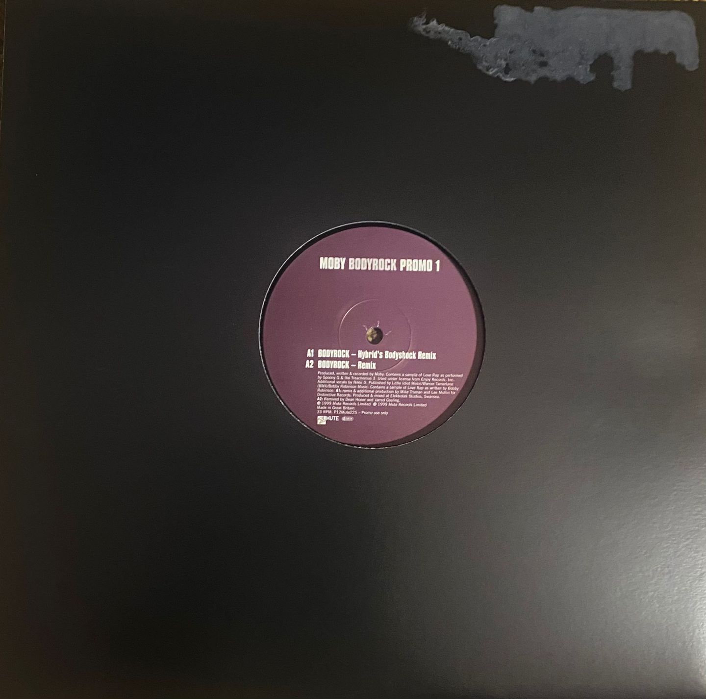 Moby - Bodyrock (Promo 1) | Mute (P12Mute225)