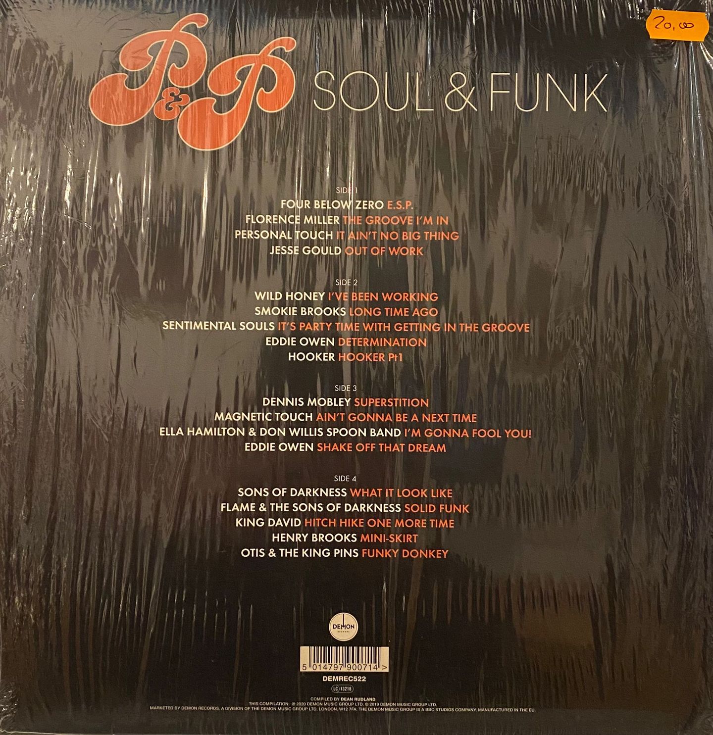 Various - P&P Soul & Funk | P&P Records (DEMREC522) - 2