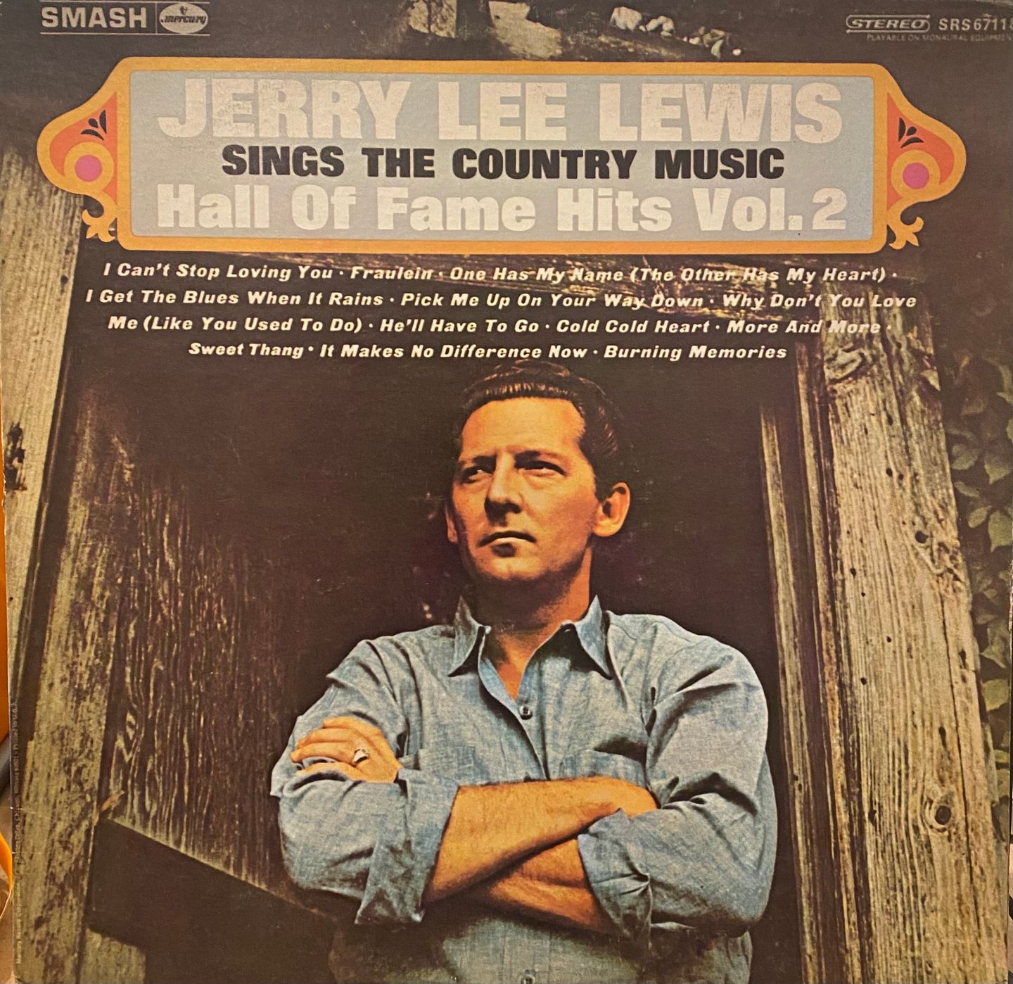 Jerry Lee Lewis - Sings The Country Music Hall Of Fame Hits Vol. 2 | Mercury (SRS-67118)