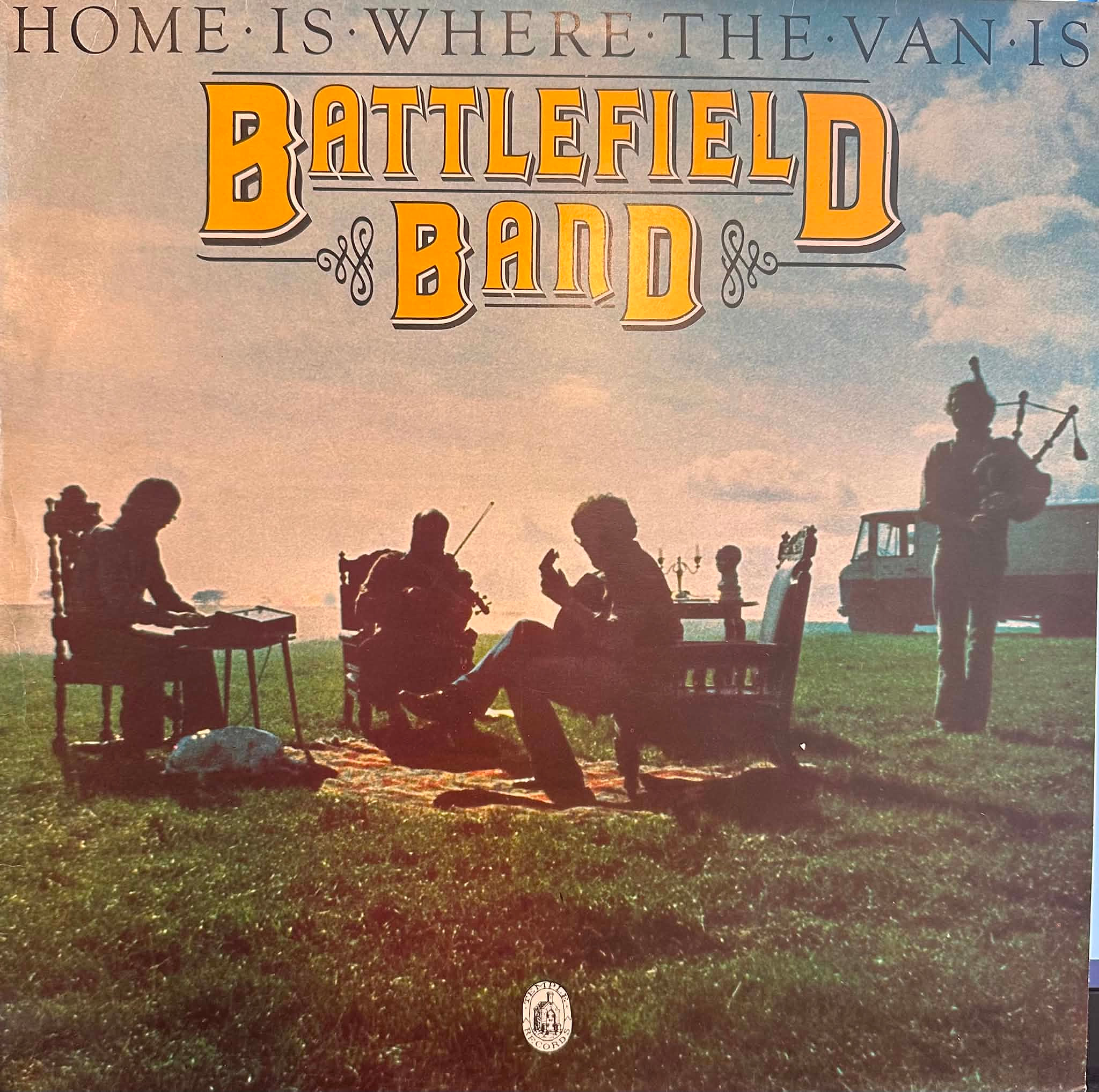Battlefield Band - Home Is Where The Van Is | Temple Records (TP005)