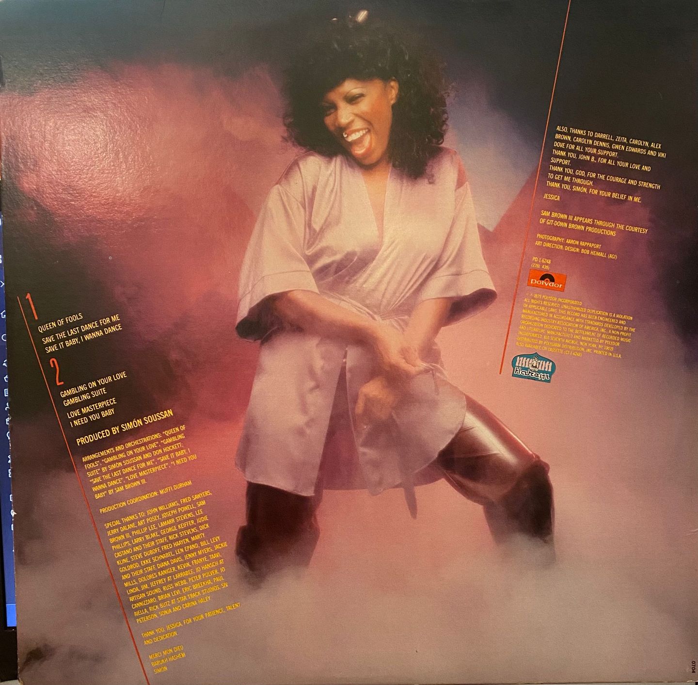 Jessica Williams - Queen Of Fools | Polydor (PD-1-6248) - 2