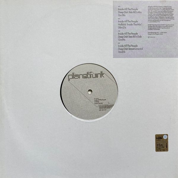 Planet Funk - Inside All The People | Virgin (VSTXDJ1808)