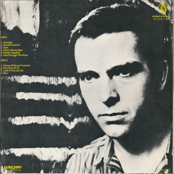 Peter Gabriel - Peter Gabriel | Charisma (9124 054) - 2 Peter Gabriel - Peter Gabriel | Charisma (9124 054) - 2