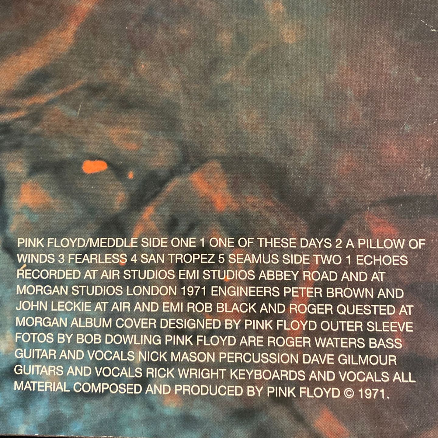 Pink Floyd - Pink Floyd Meddle | Harvest () - 4