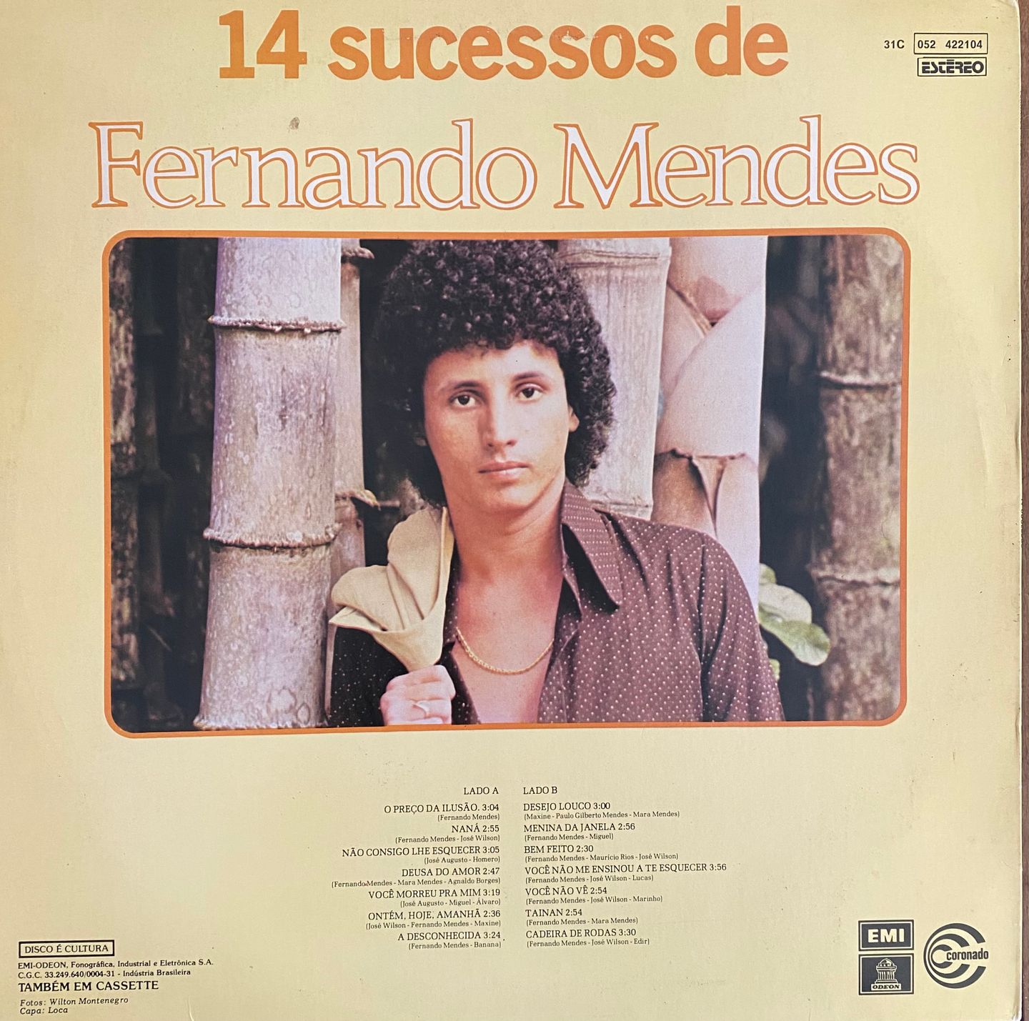 Fernando Mendes - 14 Sucessos de Fernando Mendes | EMI () - 2