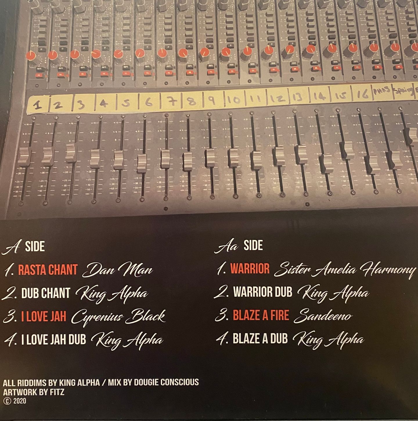 King Alpha Meets Conscious Sounds - Old School Meets New School | Conscious Sounds (CSKALP01) - 2