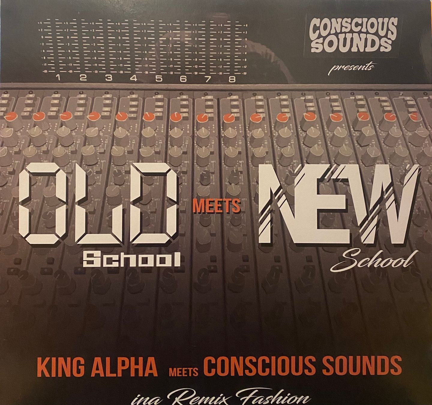 King Alpha Meets Conscious Sounds - Old School Meets New School | Conscious Sounds (CSKALP01)