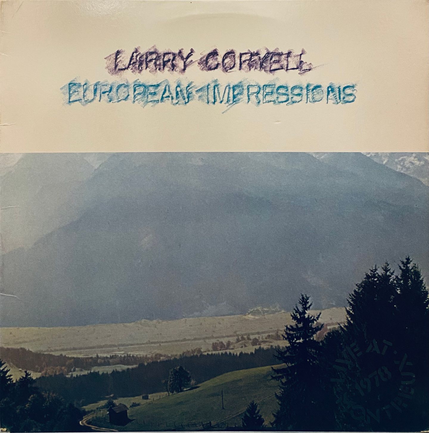 Larry Coryell - European Impressions | Arista Novus (AN 3005)