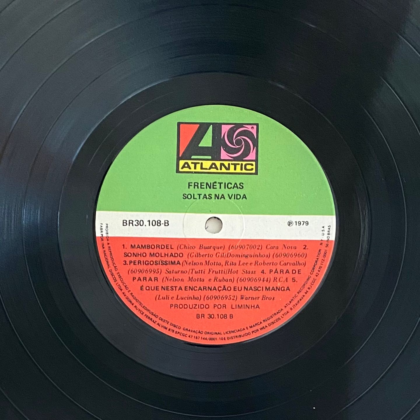 Frenéticas - Soltas Na Vida | WEA (BR 30.108) - 4