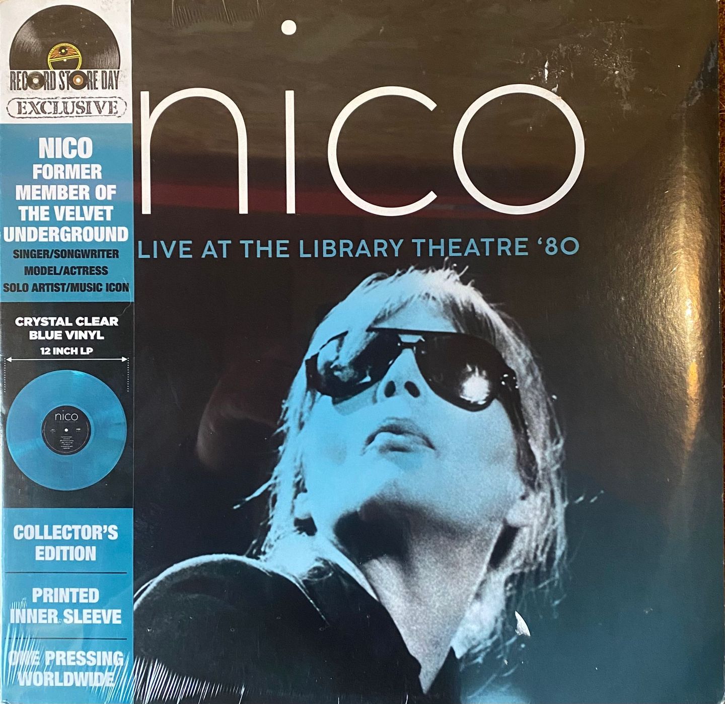 Nico - Live At The Library Theatre '80 | Cherry Red (783551) - main