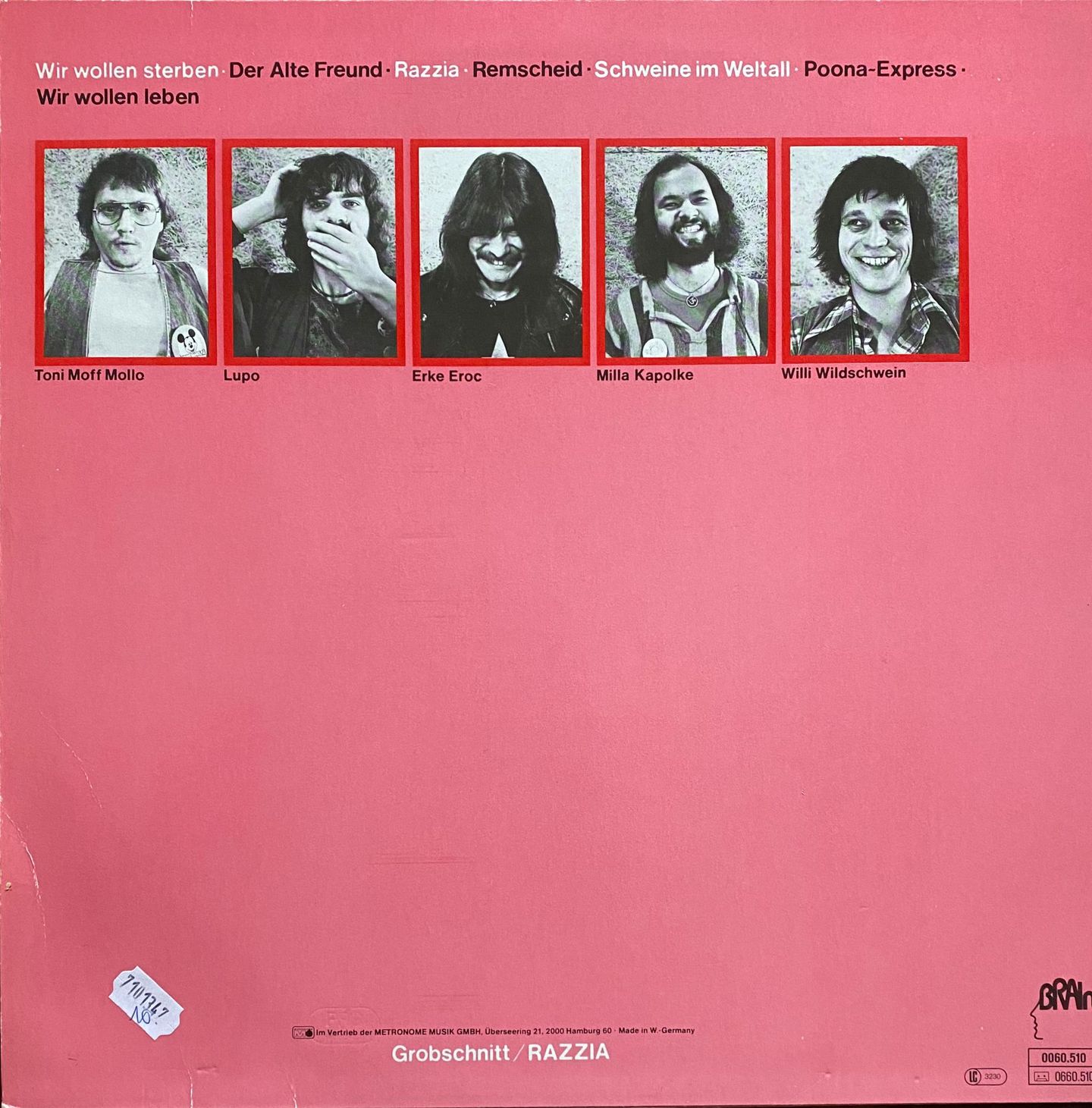 Grobschnitt - Razzia | Brain (0060.510) - 2