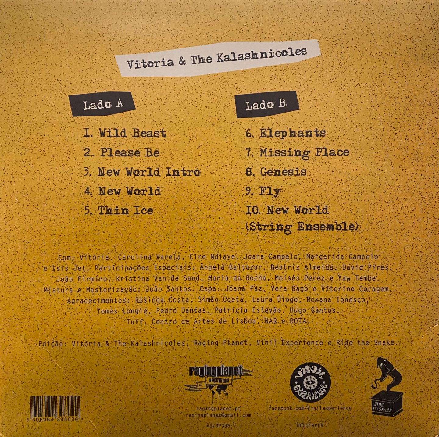 Vitória & The Kalashnicoles - Sentimental Machine Gun | Ragingplanet (AS/RP396) - 2 Vitória & The Kalashnicoles - Sentimental Machine Gun | Ragingplanet (AS/RP396) - 2