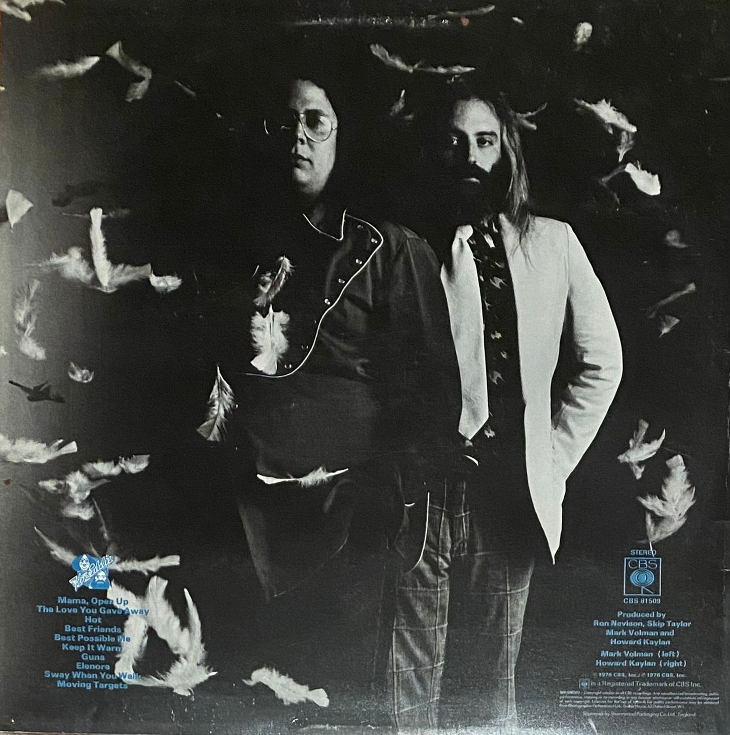 Flo & Eddie - Moving Targets | CBS (S 81509) - 2